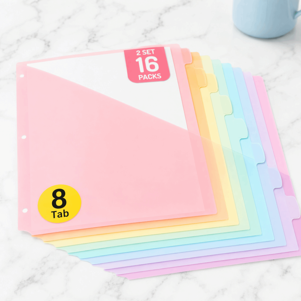 Durable Binder Dividers Plasti - Tab Divider A4 ulasan dan harga