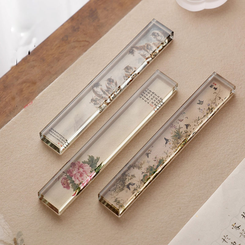 1PCS Crystal Glass Paperweight - Paper Weight Crystal ulasan dan harga