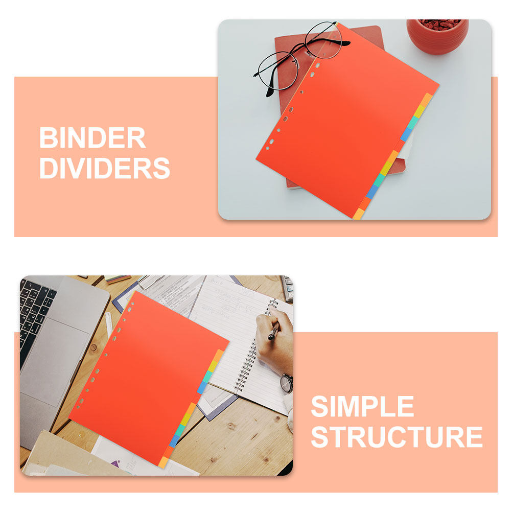 PVC Binder Dividers with Writa - Tab Divider A4 ulasan dan harga